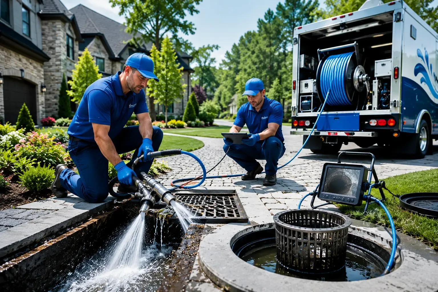 Local outdoor drain cleaning professionals in New Edinburg, AR